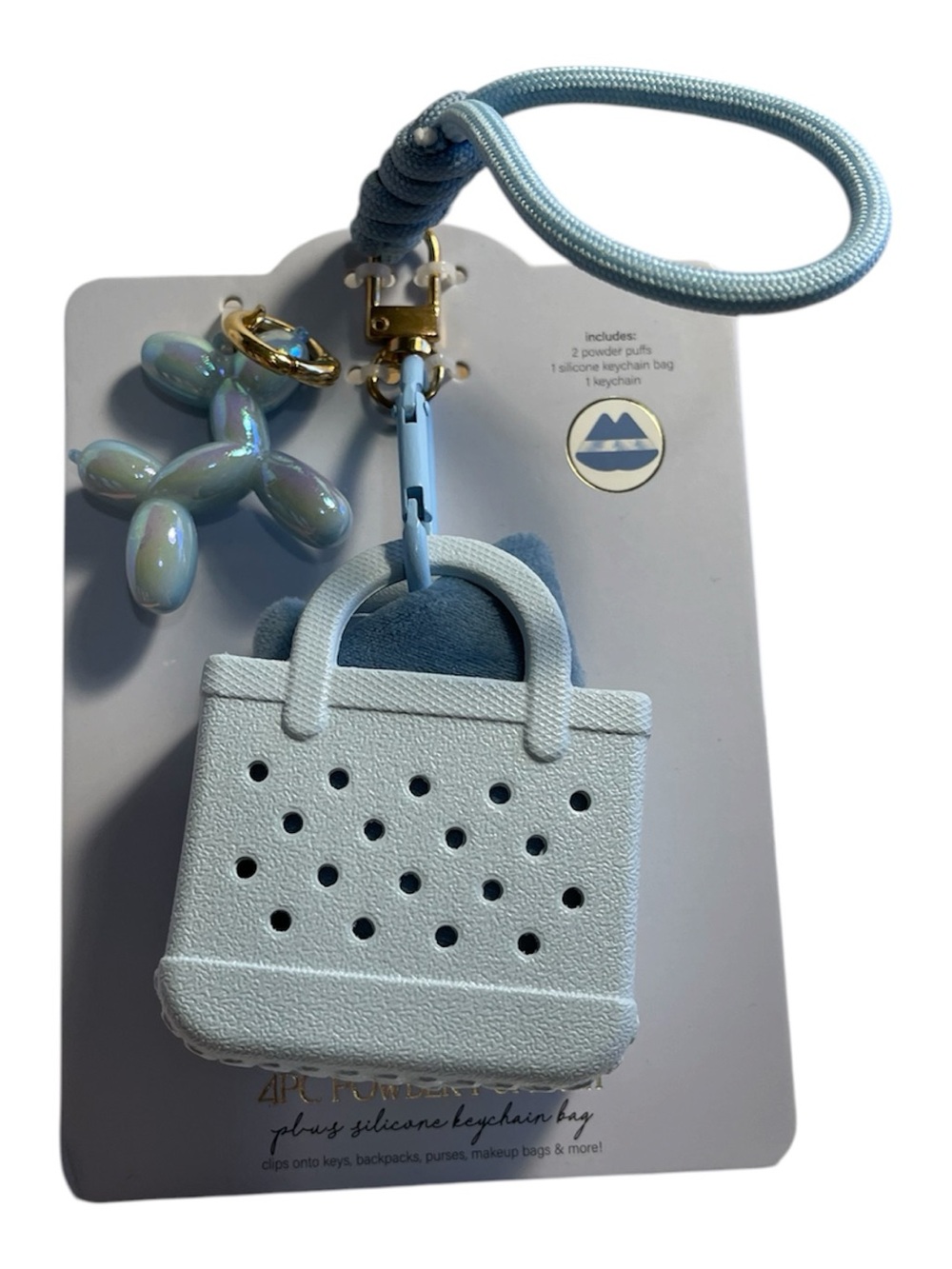 BOGG Bag Keychain - Blue NWT